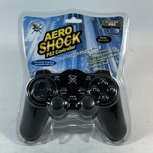 New Maximo Aero Shock PS2 Game Controller Dual Shock Factory Sealed NOS Y2K